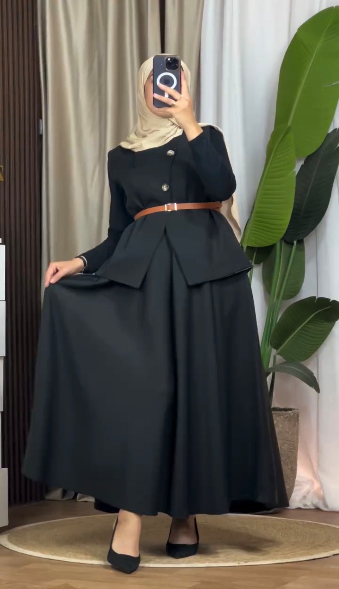(Elegant Belt Style Maxi)
