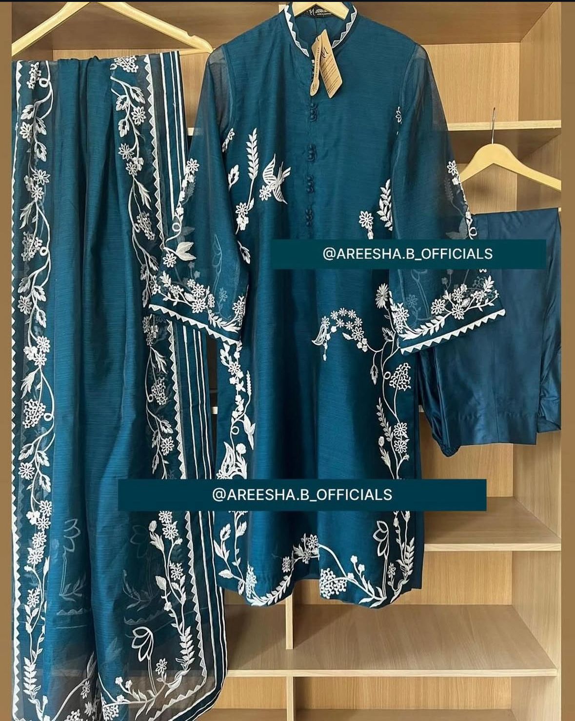 3 Pcs (Embroidery)